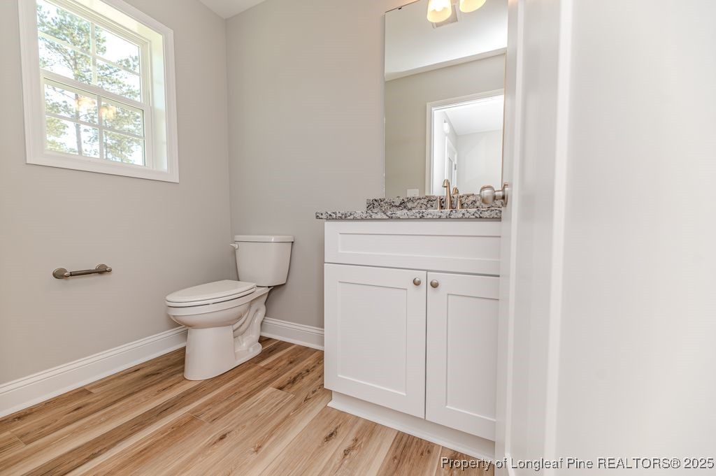 932 Allstar Avenue Cameron, NC 28326 - Photo 6 of 33 a bathroom with a toilet sink and mirror