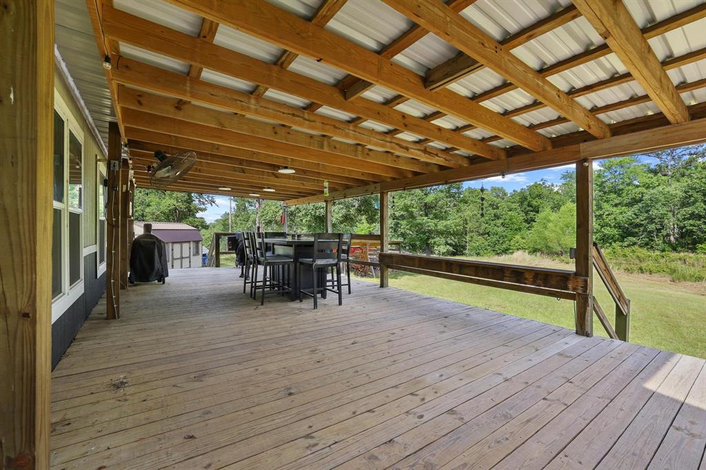 186275 North 4380 Road Rattan, OK 74562 - Photo 5 of 37 Front covered deck with entertaining area