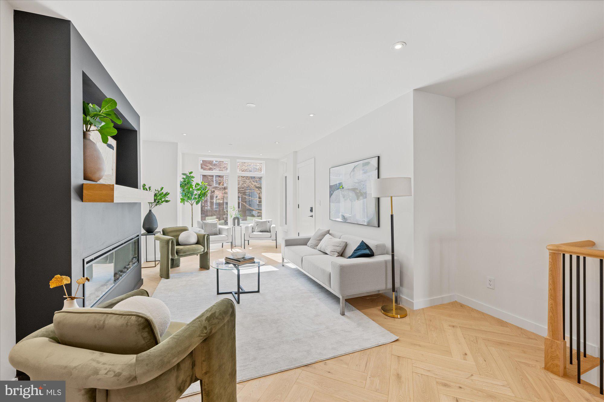 1319 R Street Northwest, Unit 2100 Washington, DC 20009 - Photo 7 of 36 a living room with furniture and a couch