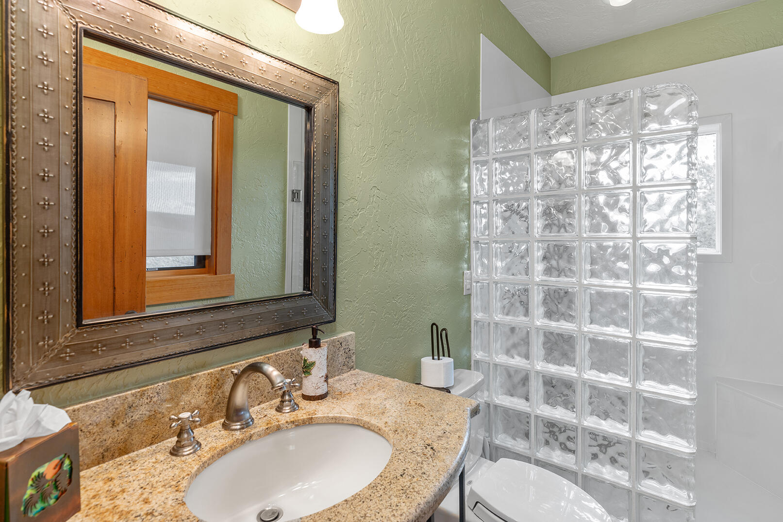 727 West Anderson Road Placerville, CO 81430 - Photo 16 of 31 a bathroom with a sink and a mirror