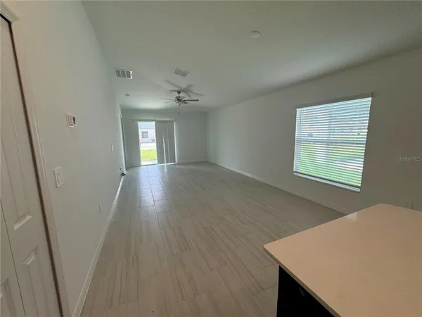 a view of livingroom with hardwood floor and window