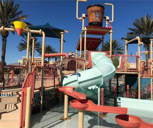 a front view of a building with street view