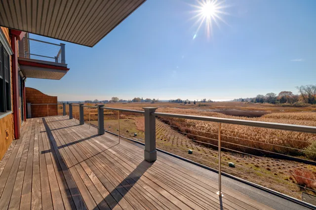 a view of railway station with sitting area