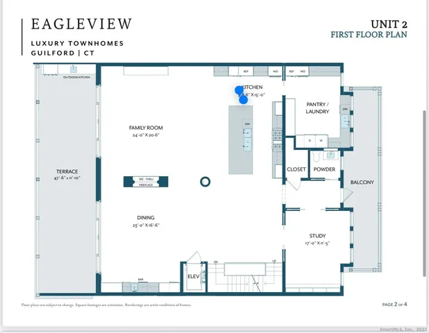 $3,995,000 | 405 Whitfield Street, Unit 2, Guilford, CT 06437