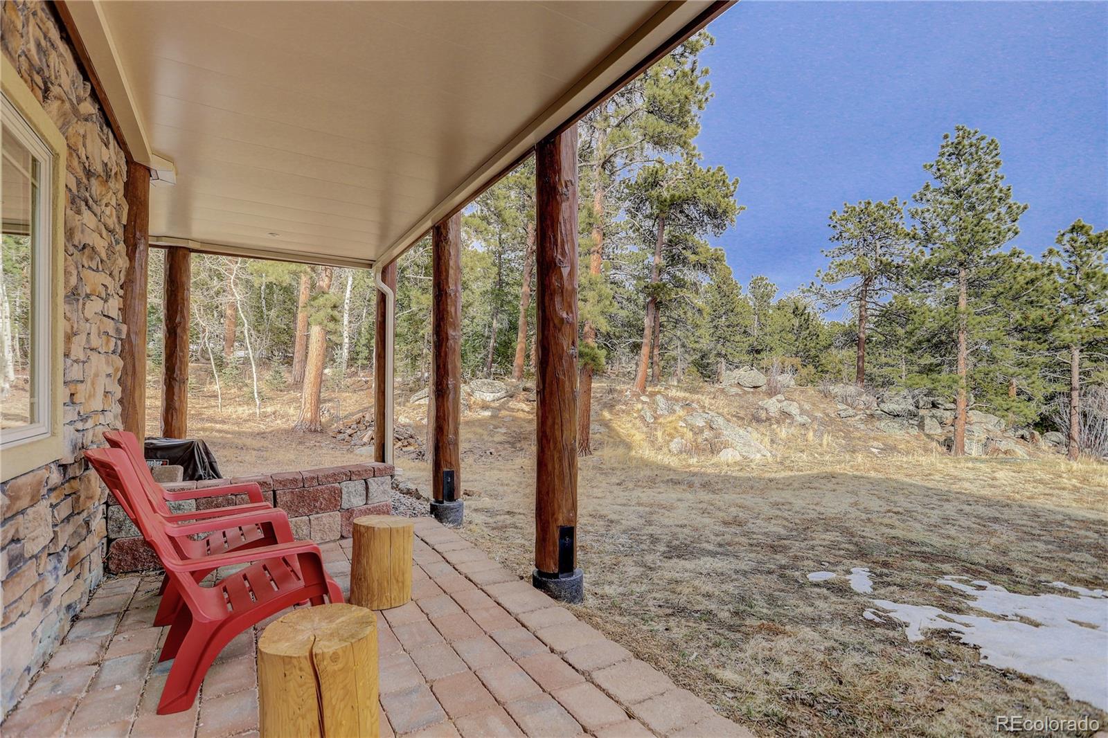 500 Ridge Road Ward, CO 80481 - Photo 27 of 31 a outdoor space with chairs