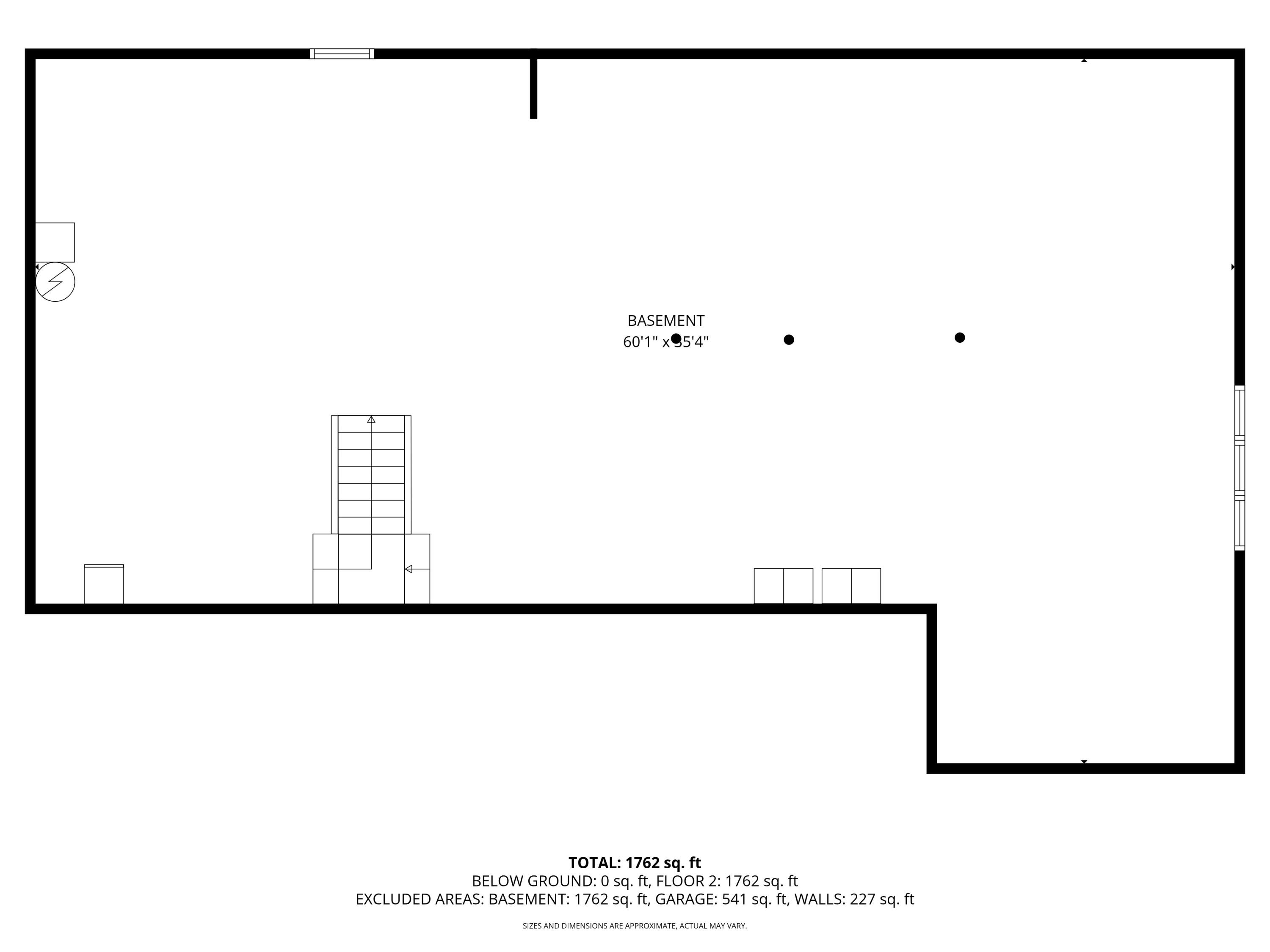 N2680 Elm Ridge Road Delavan, WI 53115 - Photo 25 of 25 25. Basement Floor Plan
