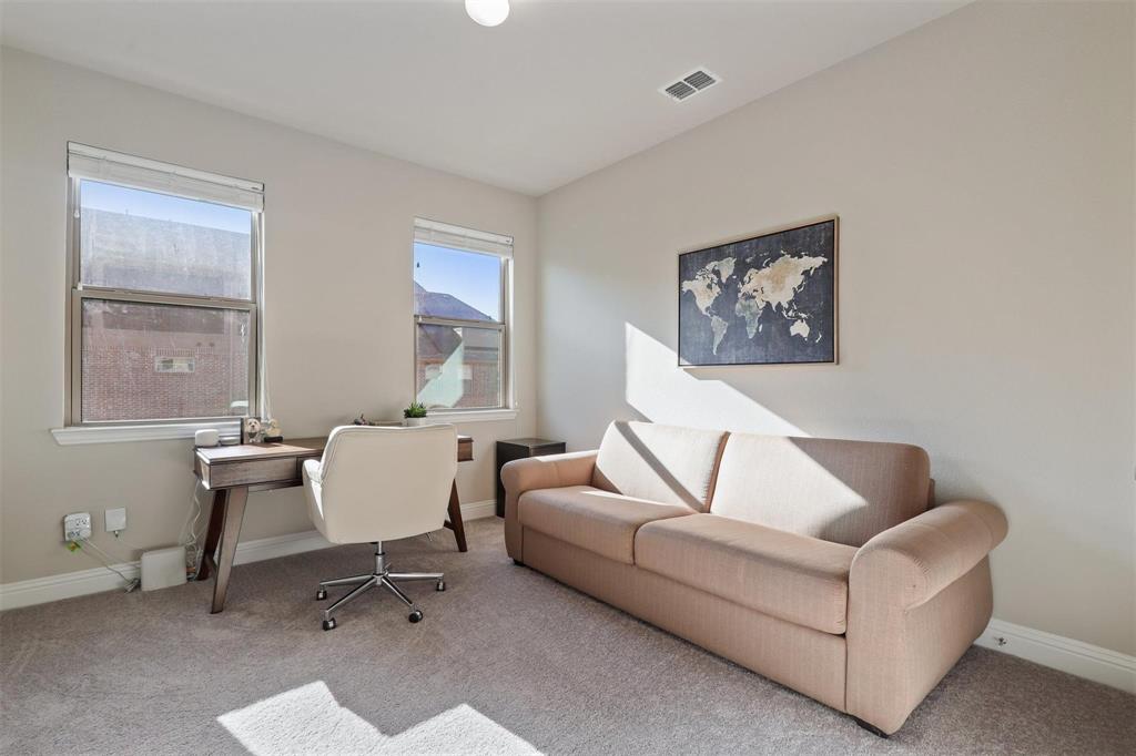 6246 Rilla Street Frisco, TX 75035 - Photo 7 of 26 a living room with furniture and a window