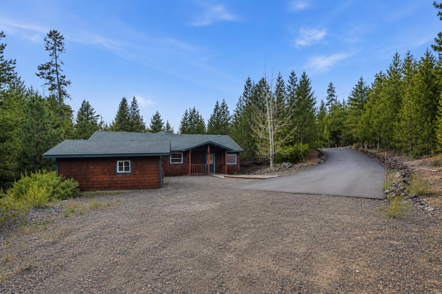 19140 Springfield Court Crescent Lake, OR 97733 - Photo 4 of 50 Below driveway looking up