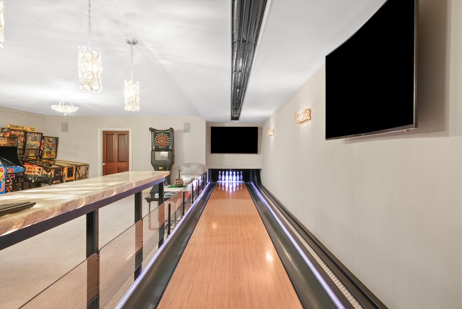 80 Geneva Court Inverness, IL 60010 - Photo 21 of 62 a view of a living room with a flat screen tv