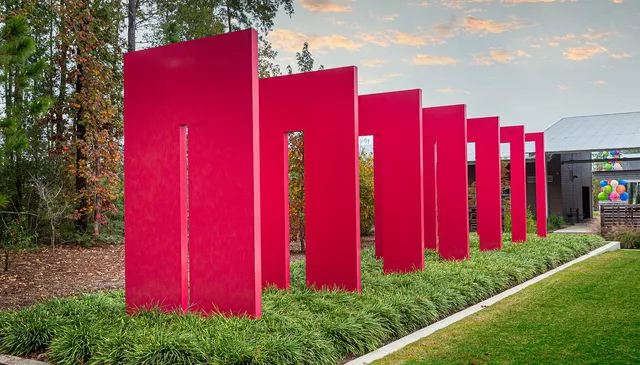 a view of a lake with sitting area