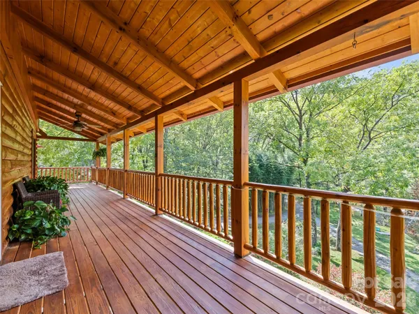 a view of deck with wooden floor and outdoor space