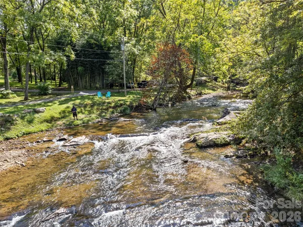 a view of backyard of house