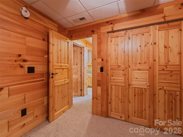 a view of a walk in closet