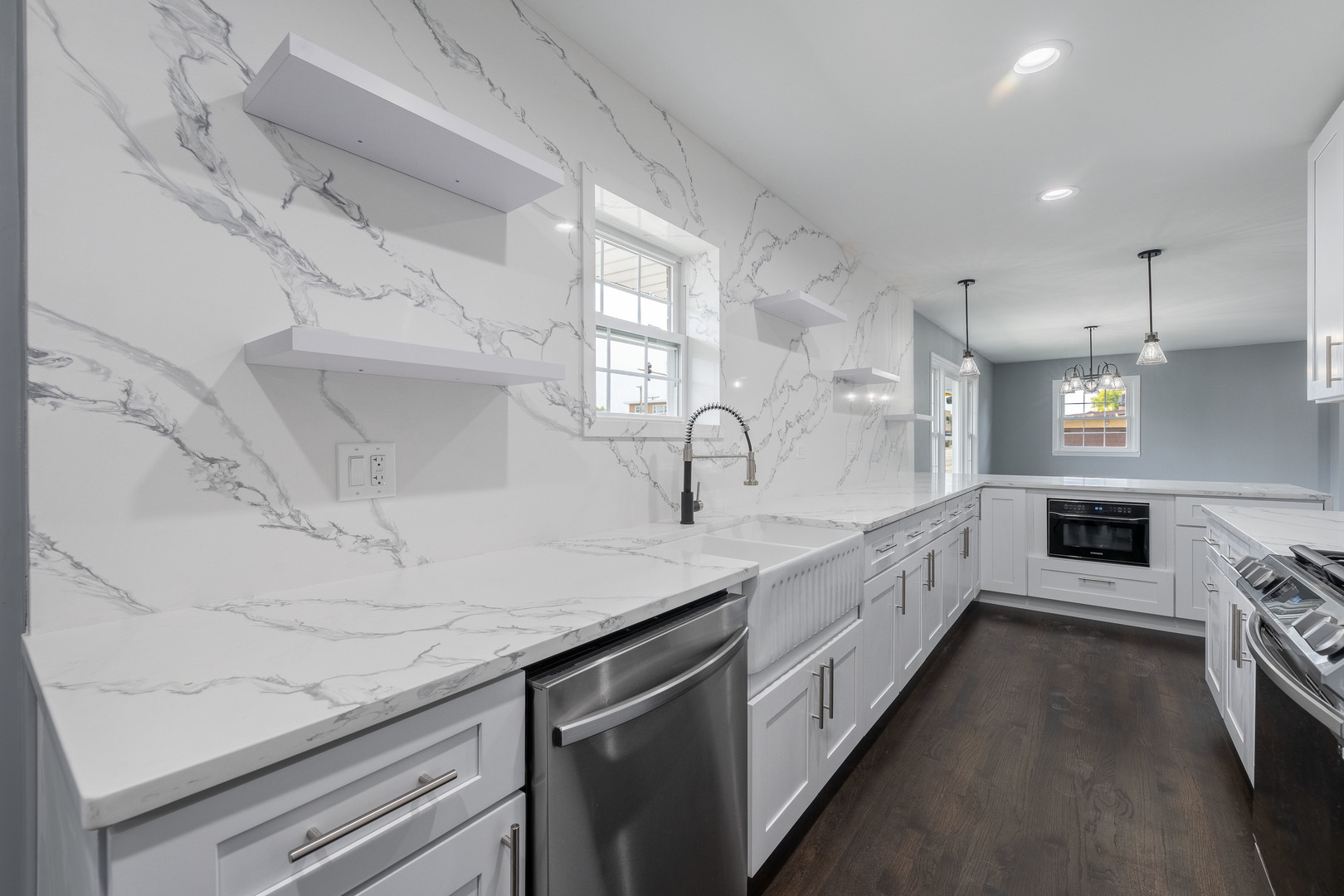 8000 Country Club Lane North Riverside, IL 60546 - Photo 13 of 41 a large kitchen with cabinets