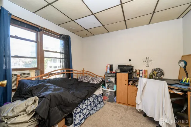 a very nice looking room with a large window