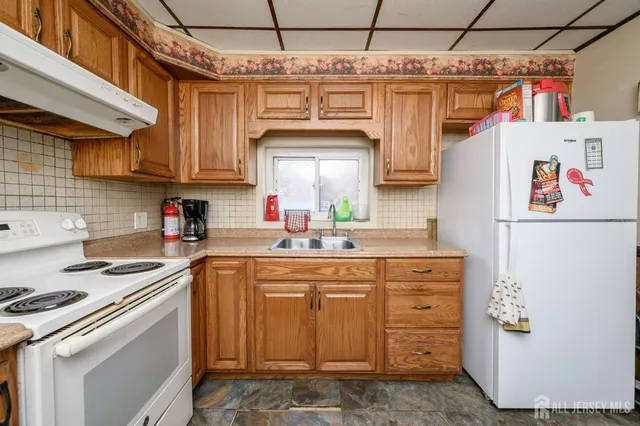 a backyard of a house