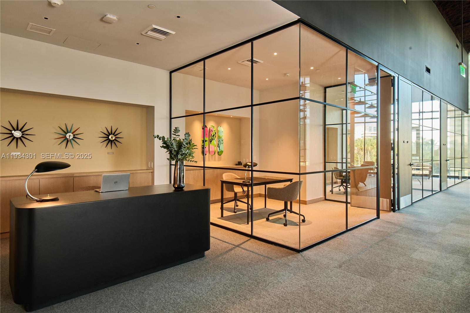 500 Alton Road, Unit 1602 Miami Beach, FL 33139 - Photo 23 of 33 a living room with large window