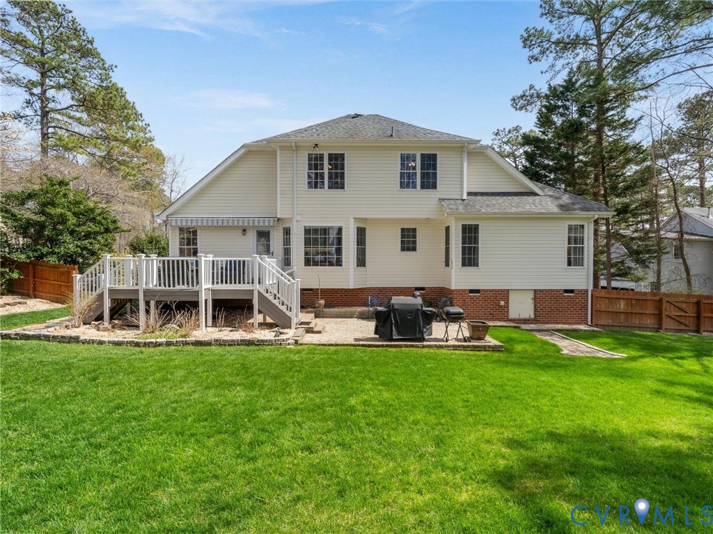 14012 Lippingham Terrace Chester, VA 23831 - Photo 45 of 50 a view of a house with a yard and sitting area