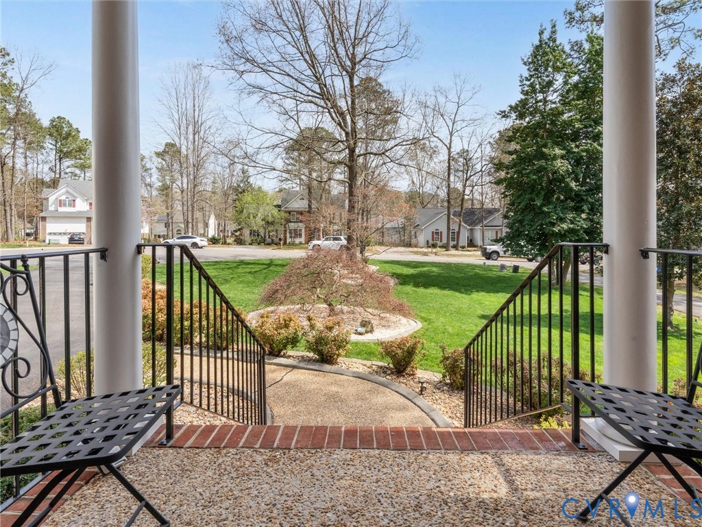 14012 Lippingham Terrace Chester, VA 23831 - Photo 5 of 50 a view of a porch with garden