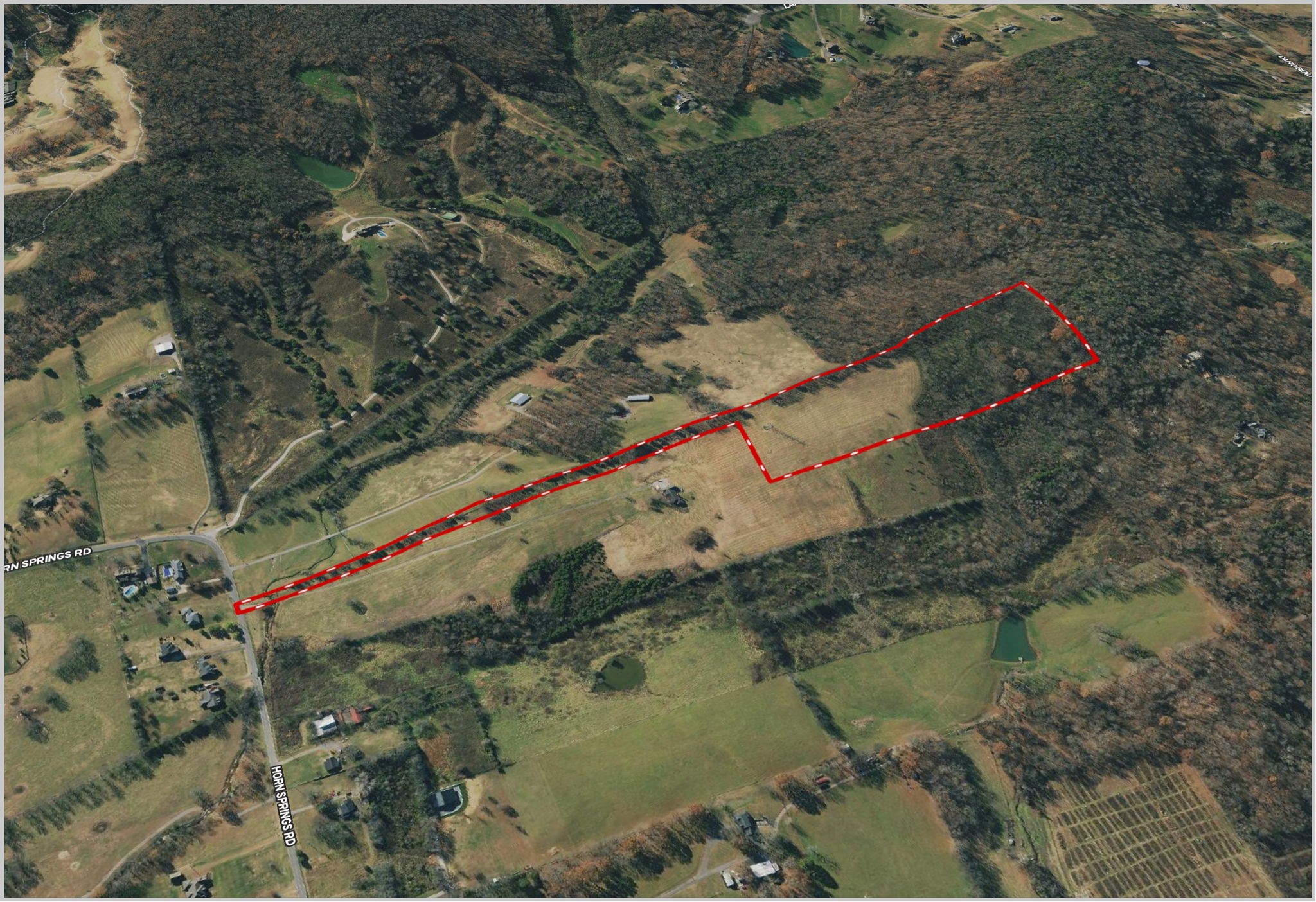 1 Horn Springs Road Lebanon, TN 37087 - Photo 51 of 58 an aerial view of a house with a yard