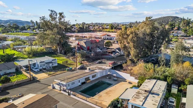 a view of a city with tall buildings