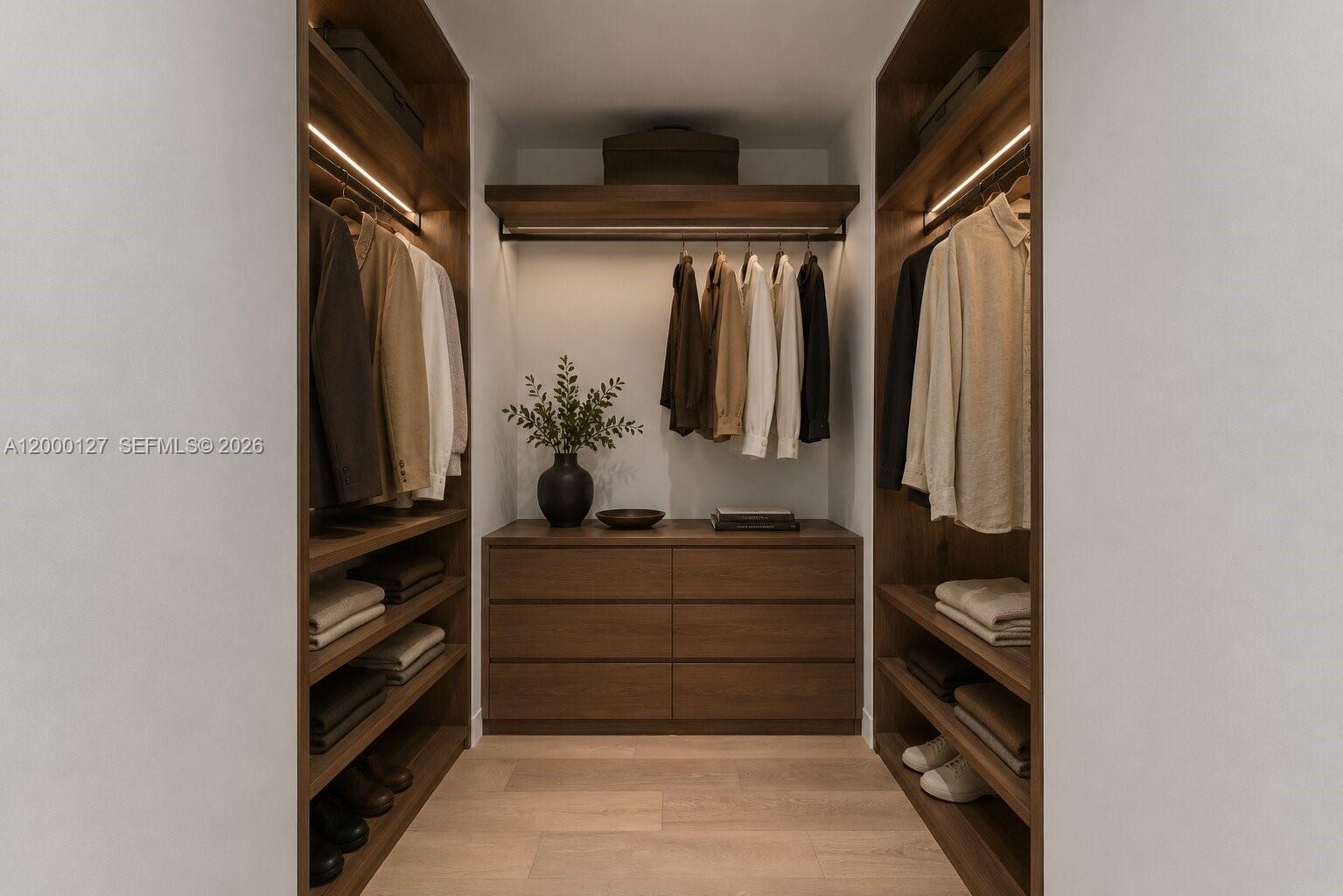 175 Southeast 25th Road, Unit 3602 Miami, FL 33129 - Photo 11 of 25 a view of walk in closet