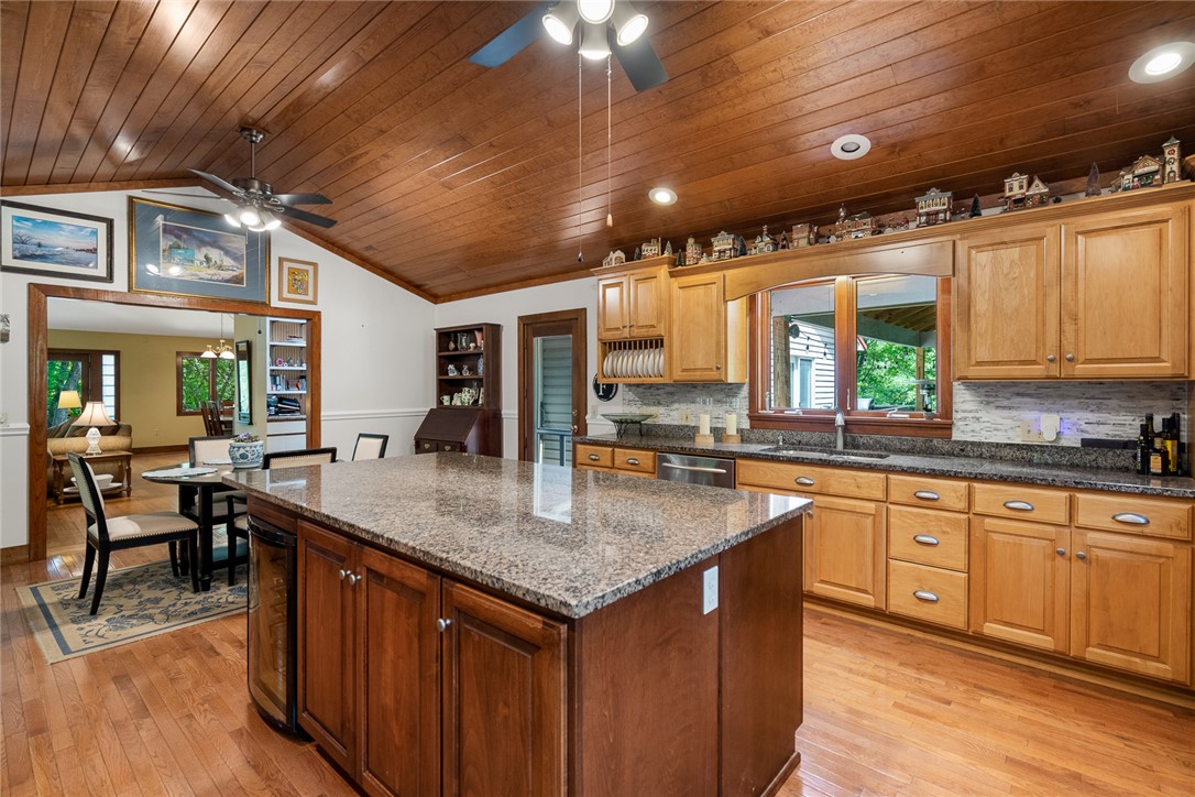 324 Hobson Road Anderson, SC 29621 - Photo 20 of 46 This spacious kitchen offers ample storage, an island with seating, and seamless flow to adjacent living areas.