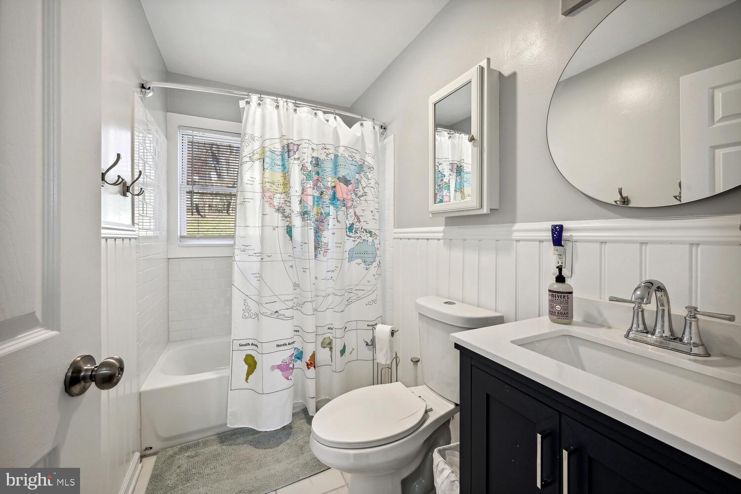3105 Blueford Road Kensington, MD 20895 - Photo 17 of 19 Updated bathroom with new vanity and light fixture