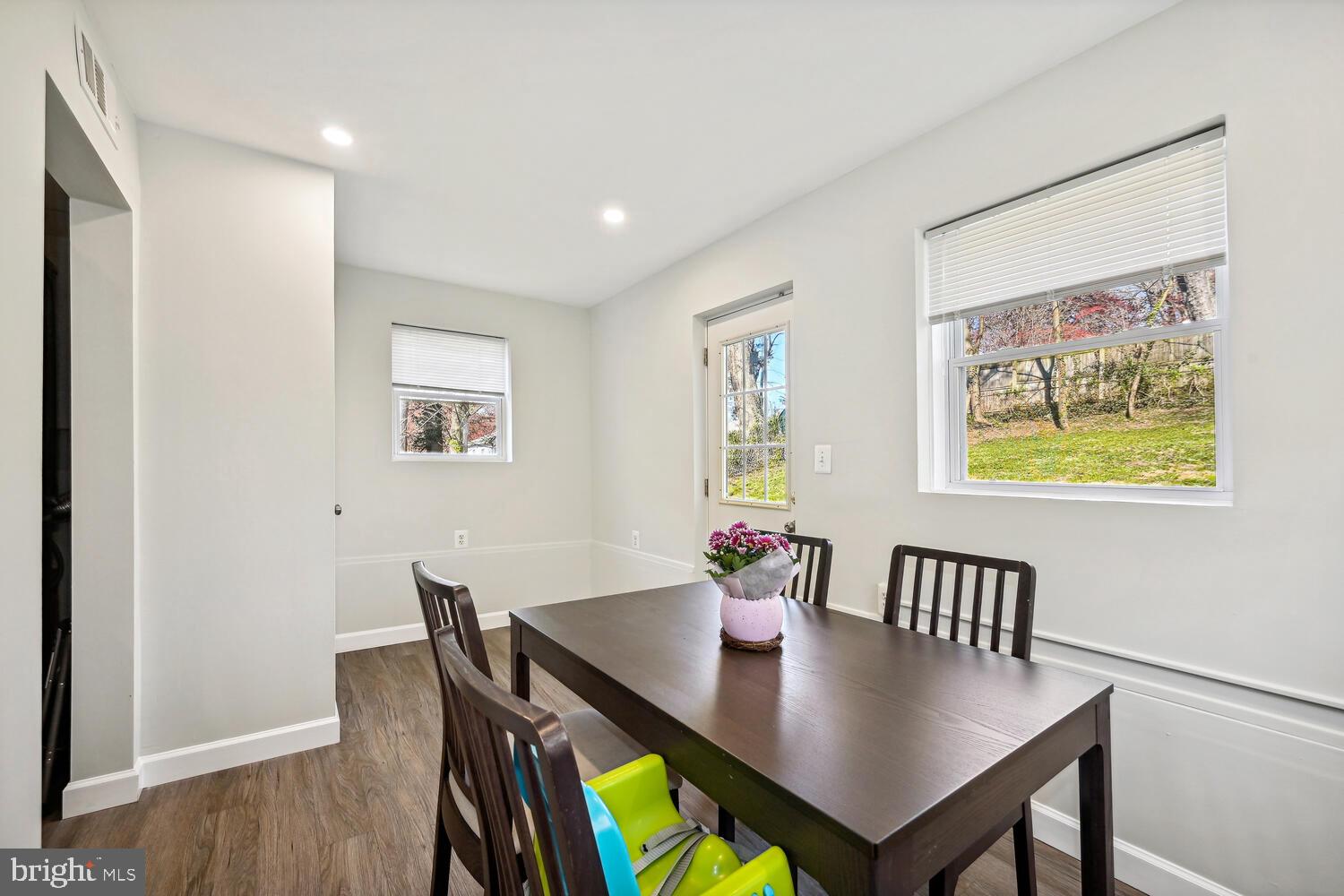 3105 Blueford Road Kensington, MD 20895 - Photo 9 of 19 Separate dining space with rear entrance