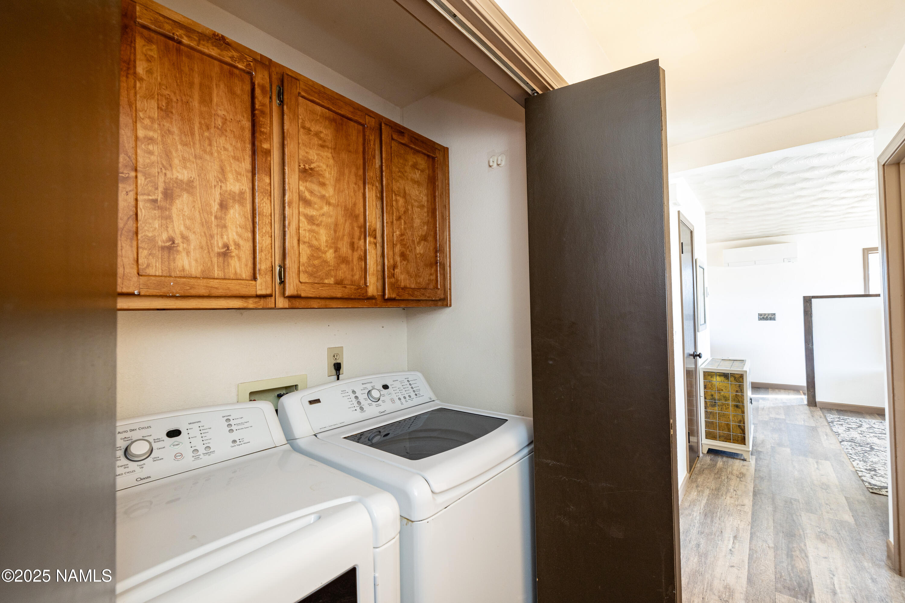 5966 East Camden Road Flagstaff, AZ 86004 - Photo 30 of 70 a utility room with dryer and washer