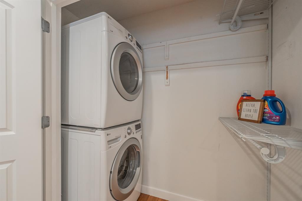 913 Roaring Springs Road Fort Worth, TX 76114 - Photo 15 of 31 Laundry in secondary closet