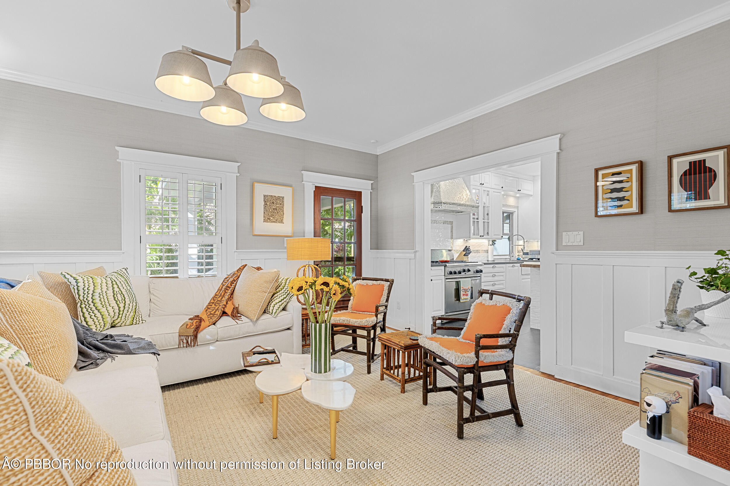 321 Croton Way West Palm Beach, FL 33401 - Photo 13 of 40 a view of a dining room with furniture a livingroom and wooden floor