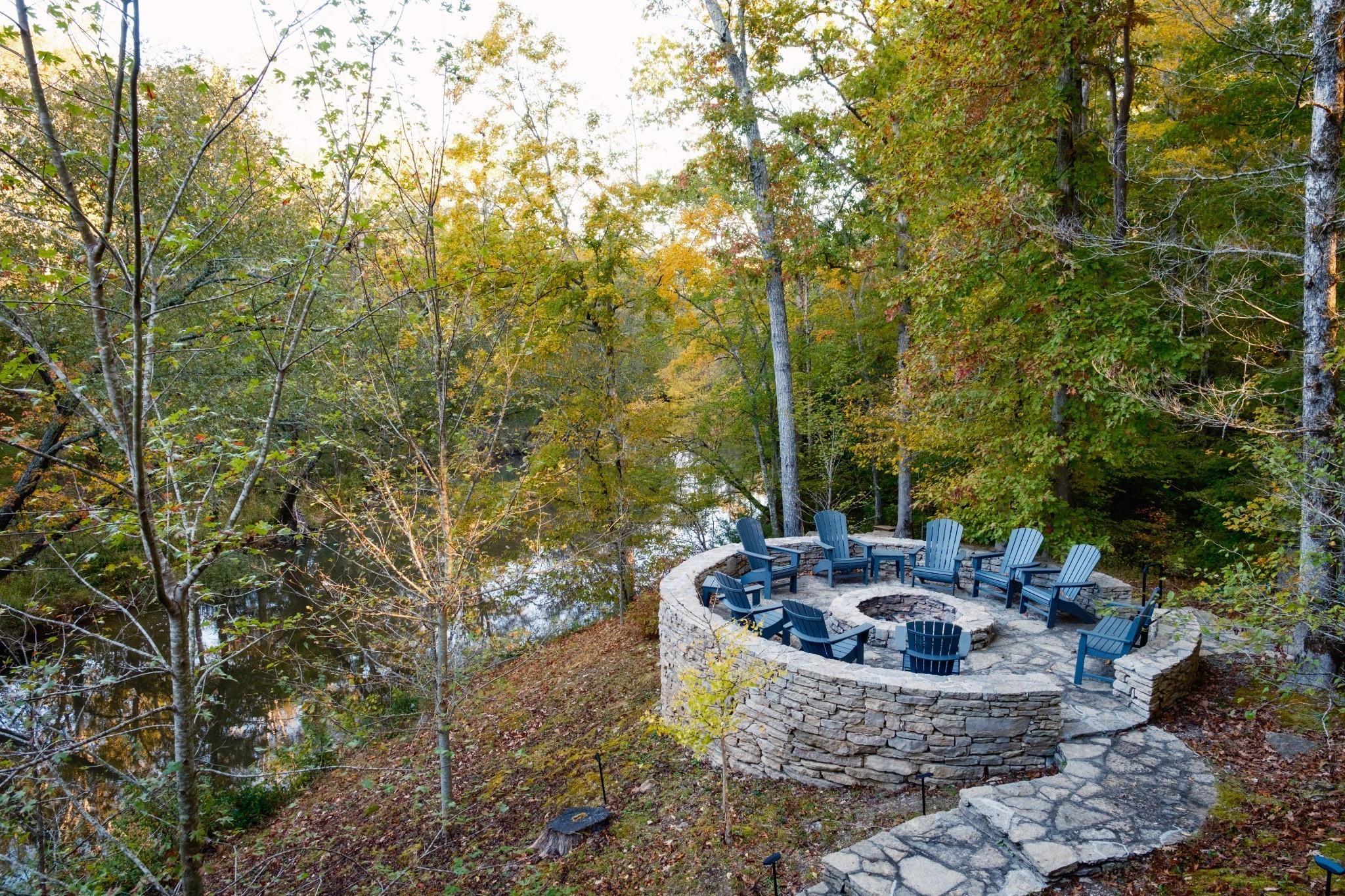 170 Warriors Path Road Summertown, TN 38483 - Photo 22 of 69 a view of fountain in a garden