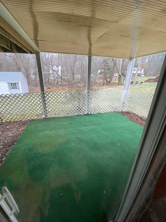 16 Bacon Road Framingham, MA 01701 - Photo 29 of 30 a view of a backyard with a garden
