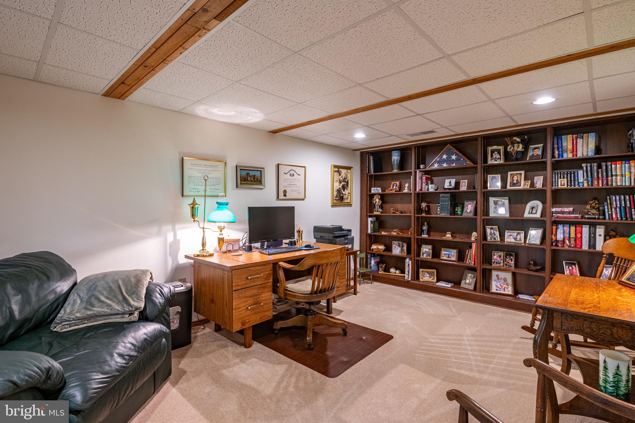 40 Golfview Lane Reading, PA 19606 - Photo 33 of 48 a view of a livingroom with workspace and a couch