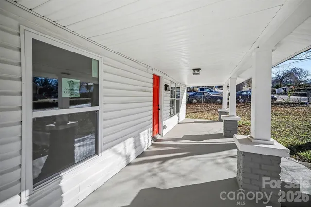 a view of a entryway door of the house