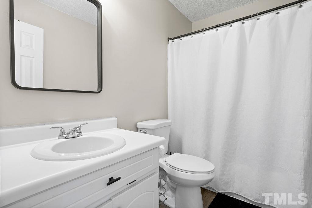 7929 Flower Hill Road Middlesex, NC 27557 - Photo 15 of 28 a bathroom with a sink and a toilet