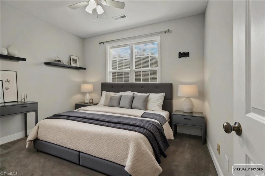 164 Mc Cullough Road Mocksville, NC 27028 - Photo 22 of 43 Staged Bedroom