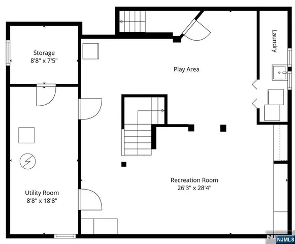 a picture of a wall with a white wall and a painting