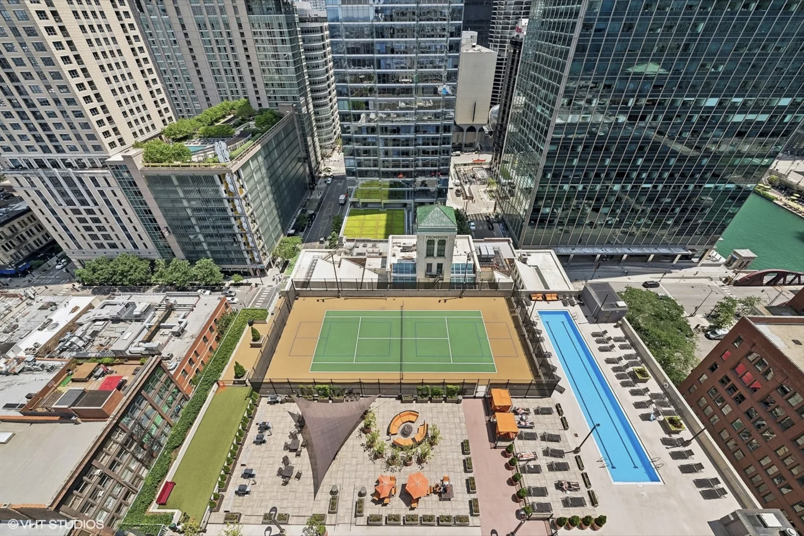 345 North LaSalle Drive, Unit 2505 Chicago, IL 60654 - Photo 11 of 16 a picture of city view