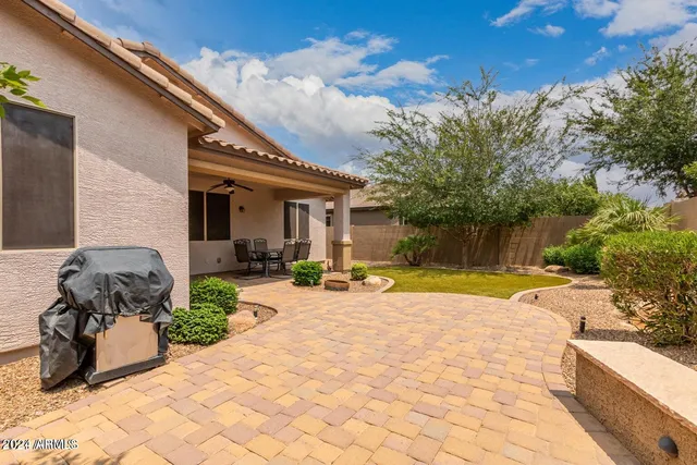 a house view with a sitting space