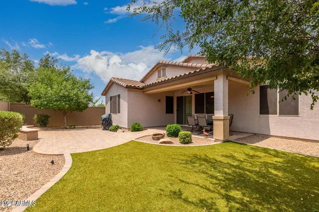 a house view with a sitting space