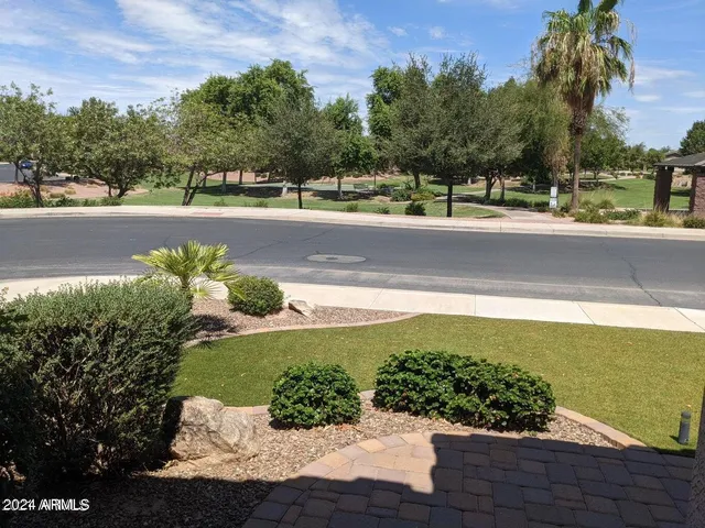 a view of a lake with a beach