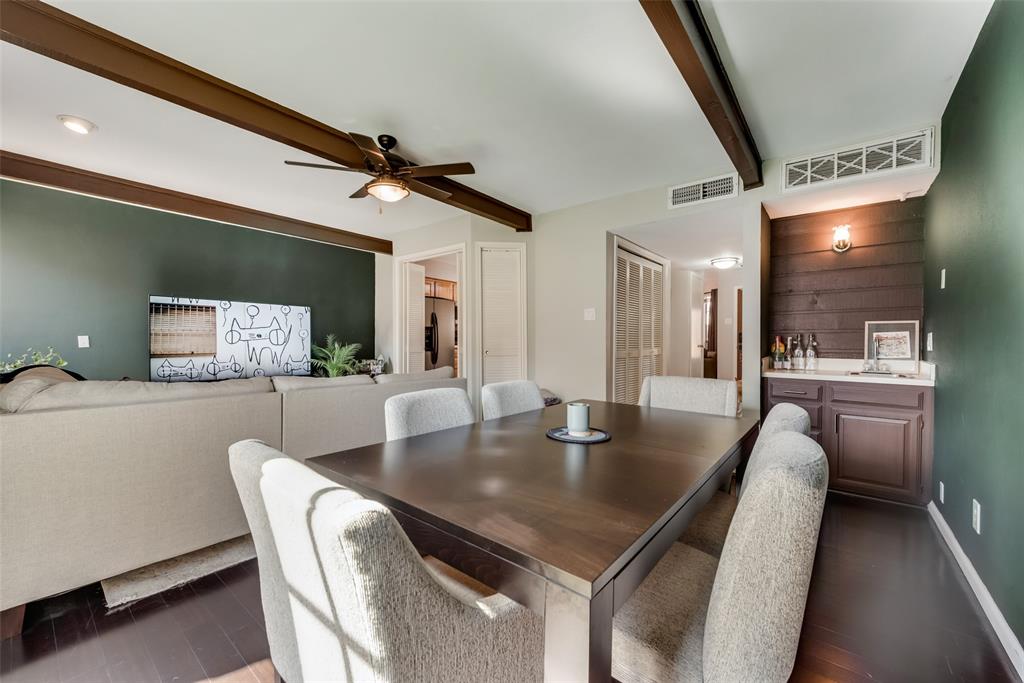 2652 Entrada Boulevard Irving, TX 75038 - Photo 15 of 28 a view of kitchen and dining area with a sink