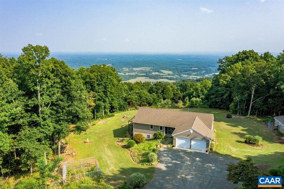 867 Hanging Rock Road Monroe, VA 24574 - Photo 63 of 67 an aerial view of a house with yard swimming pool and outdoor seating