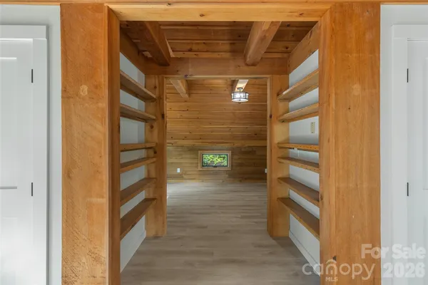 a view of storage room