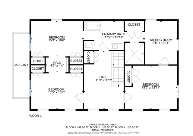 a picture of a floor plan