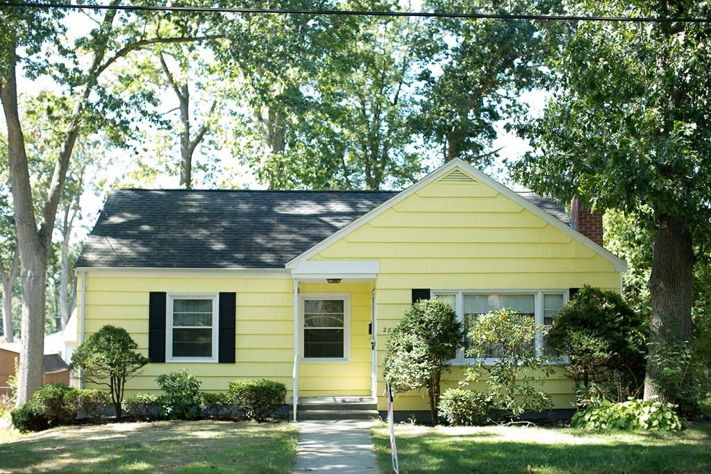 280 Harkness Avenue Springfield, MA 01118 - Photo 1 of 36 front view of a house with a yard