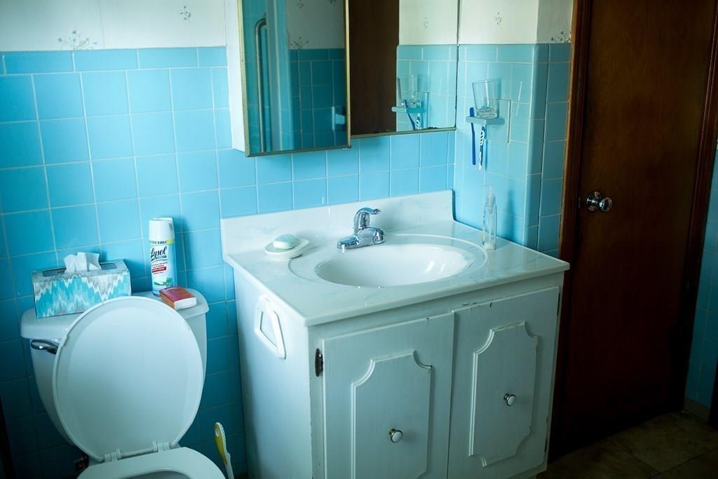 280 Harkness Avenue Springfield, MA 01118 - Photo 21 of 36 a bathroom with a sink toilet and mirror