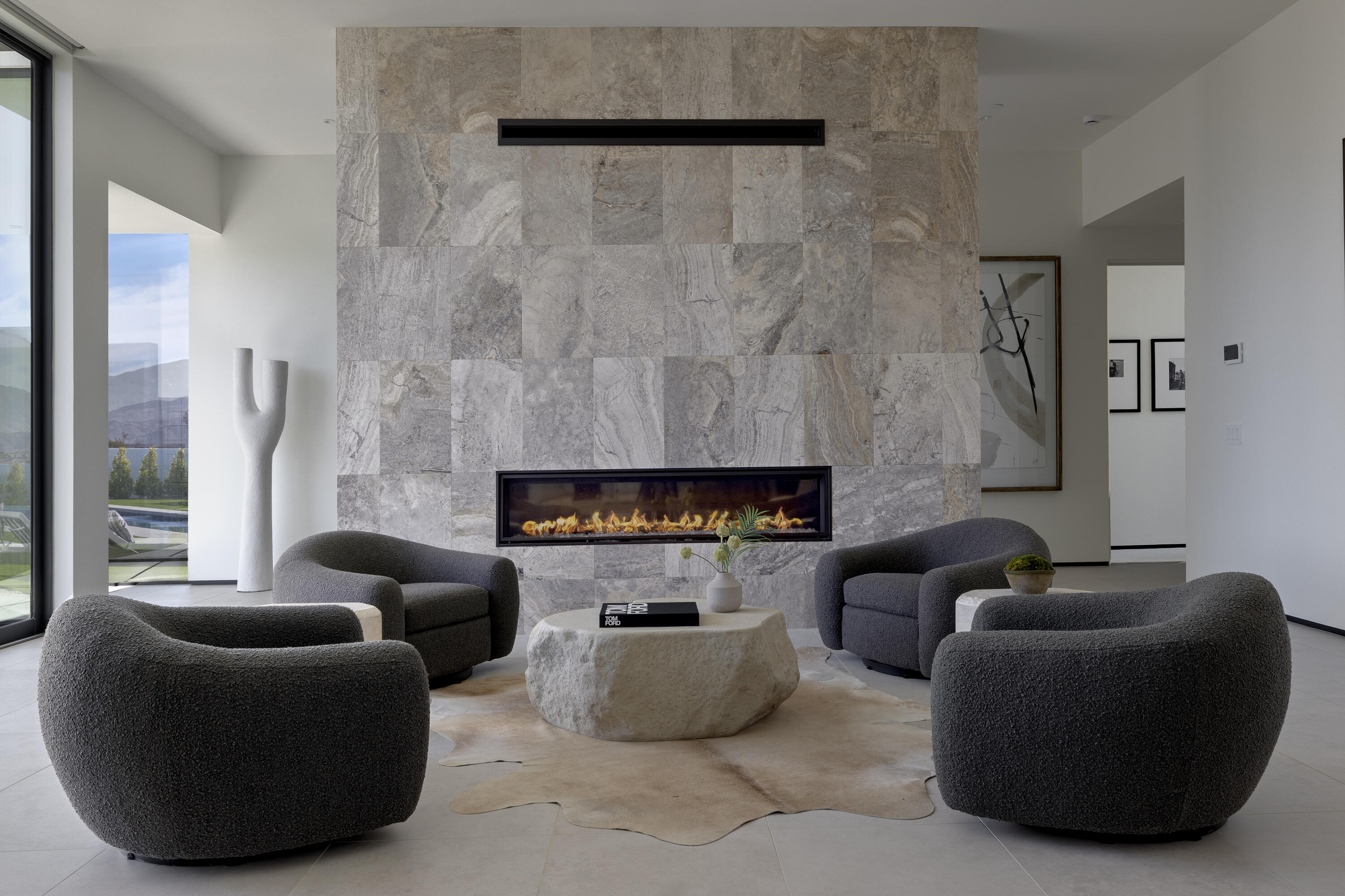 13 Via Linea Rancho Mirage Ca Rancho Mirage, CA 92270 - Photo 6 of 24 Fireplace